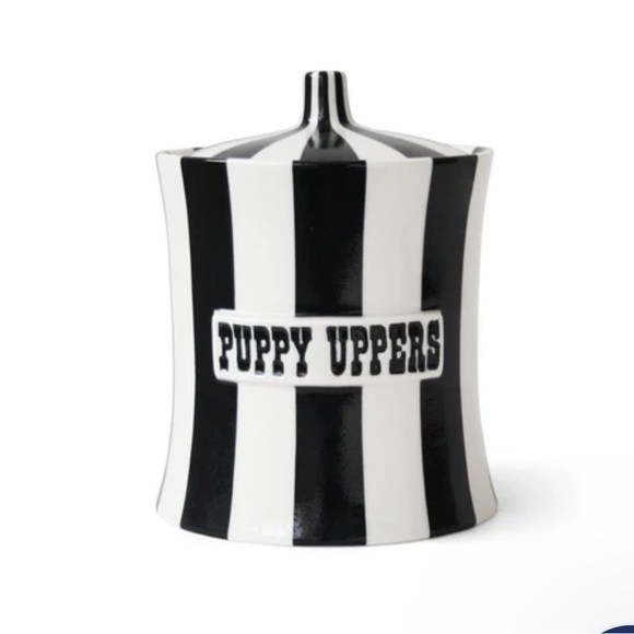 Jonathan Adler Vice Puppy Uppers Canister - Picture 1 of 14